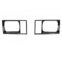 78-79 Malibu El Camino Chrome head light Bezel Trim set